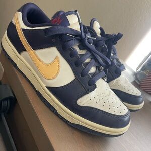 Nike Dunks men’s size 7.5 great condition, used but no stains or damage.
